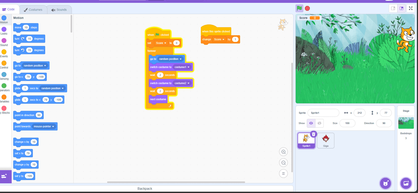 How to Make a Simple Clicker Game on Scratch Programming - Mira Learning